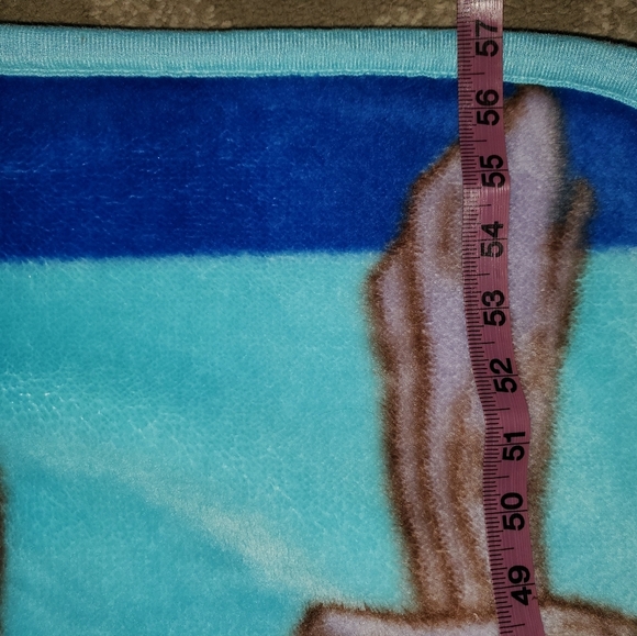 Vintage Disney Winnie The Pooh, Piglet and Tigger Throw Blanket 43 X 57 - Picture 4 of 4